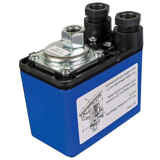 Presostatos para sistemas de bombeos marca Mac 3, 20/40 Psi