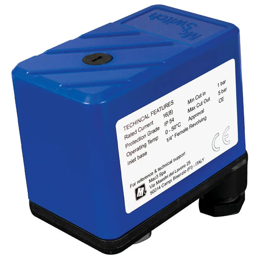 Presostatos para sistemas de bombeos marca Mac 3, 20/40 Psi